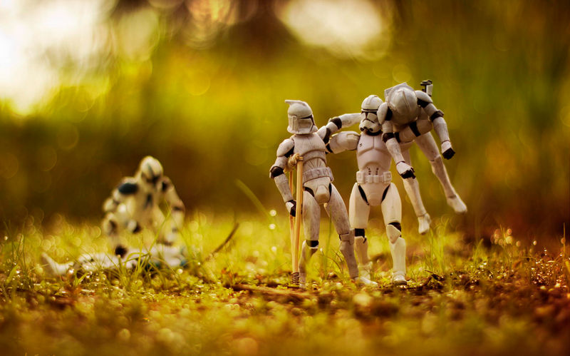 Illustration for article titled Punch the clock at the Death Star with Zahir Batin’s photos of Stormtroopers at work and play